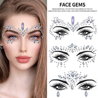 3D Diamond Temporary Tattoo Stickers