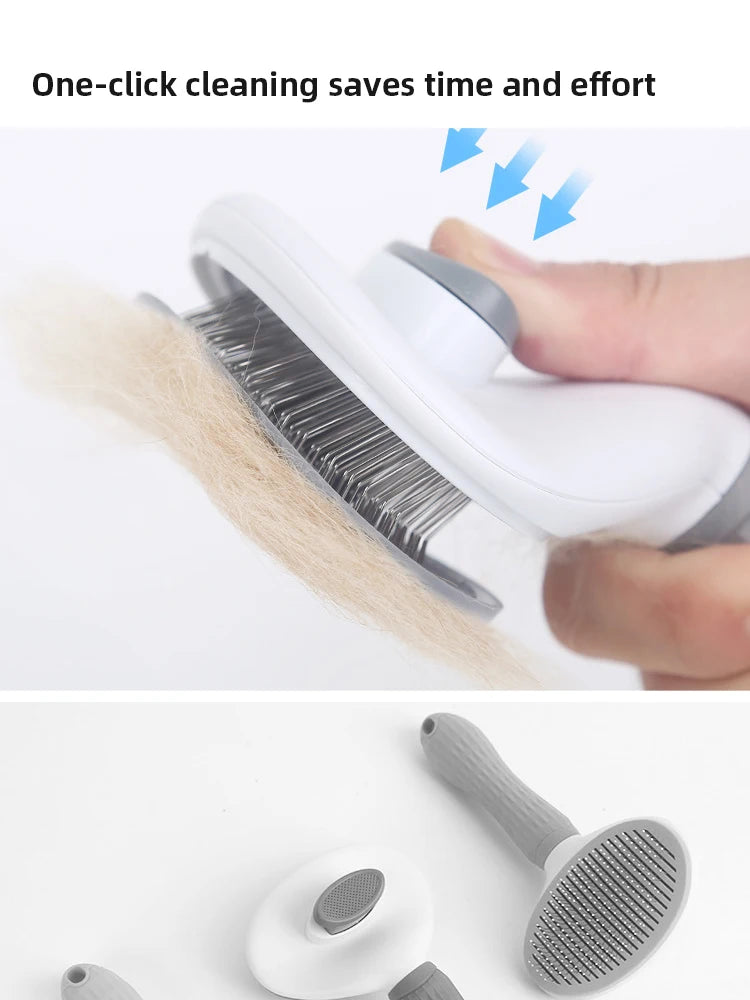 Pet Comb Automatic Hair Removal