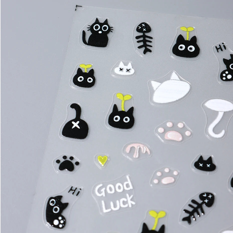 3D Self-Adhesive Nail Art Decals