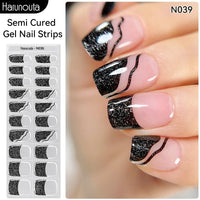 Full Cover Nail Gel Sticker Wraps Manicure