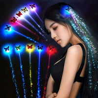 Colorful Butterfly Light Braids Wig