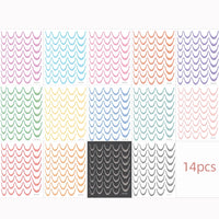 French Gradient Line Nail Art Stickers