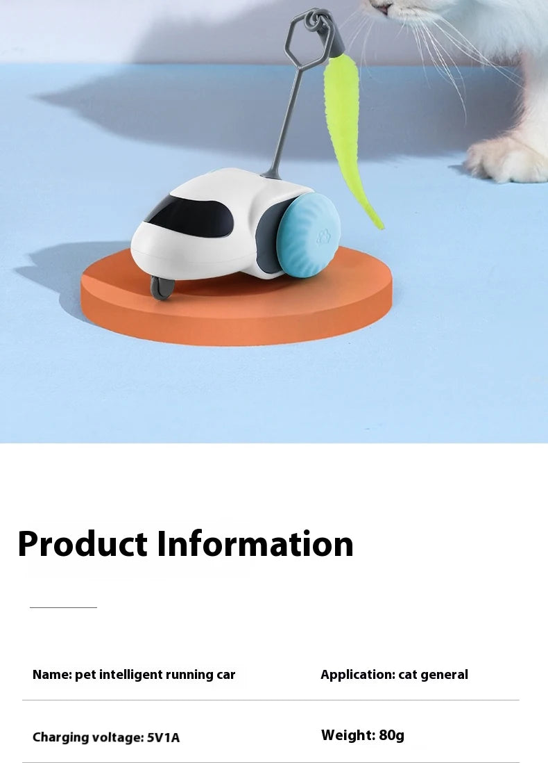 Smart Interactive Cat Toy Car