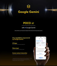 POCO X7 Global Version Cellphone 256GB 512GB Dimensity 7300-Ultra 6.67