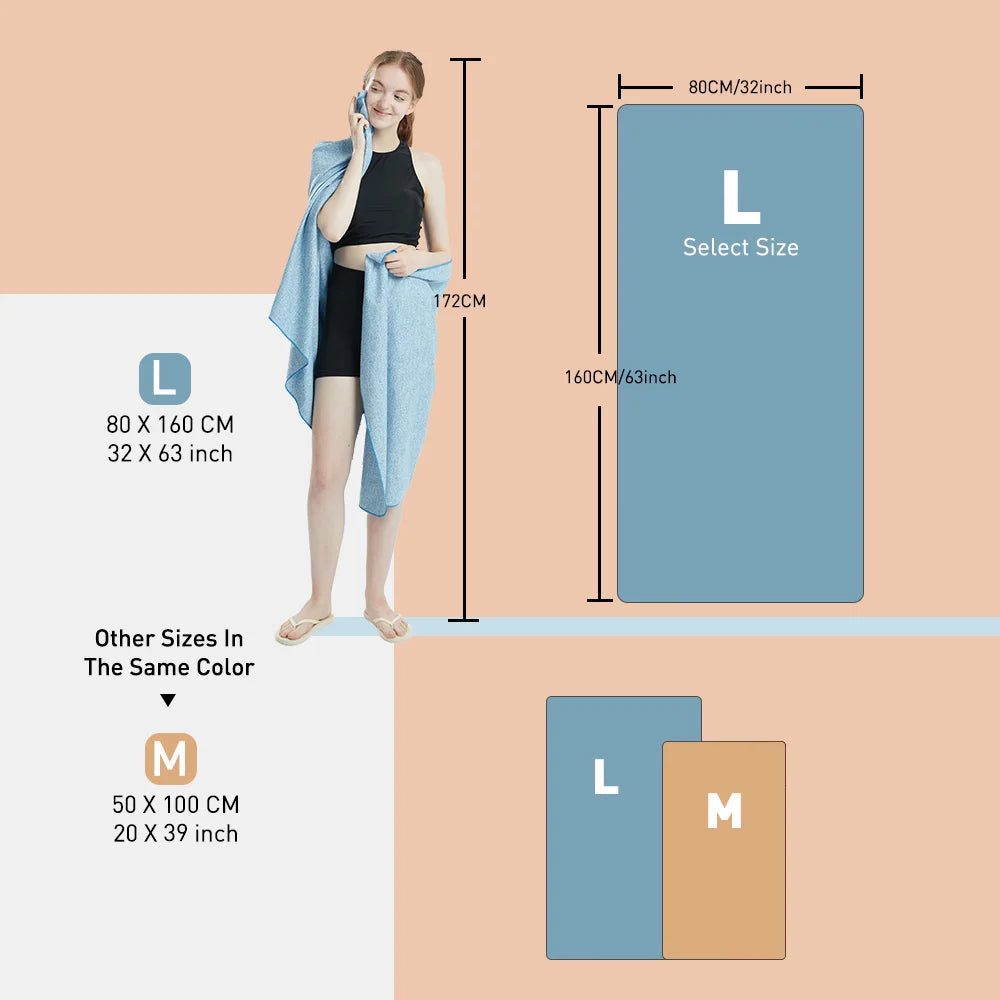 Microfiber Quick Dry Gym Towel