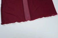 Dulzura Sleeveless Mesh Sheer Patchwork Maxi Dress Sexy Elegant Long Dress Prom Evening Party Clubwear Autumn Winter Outfit