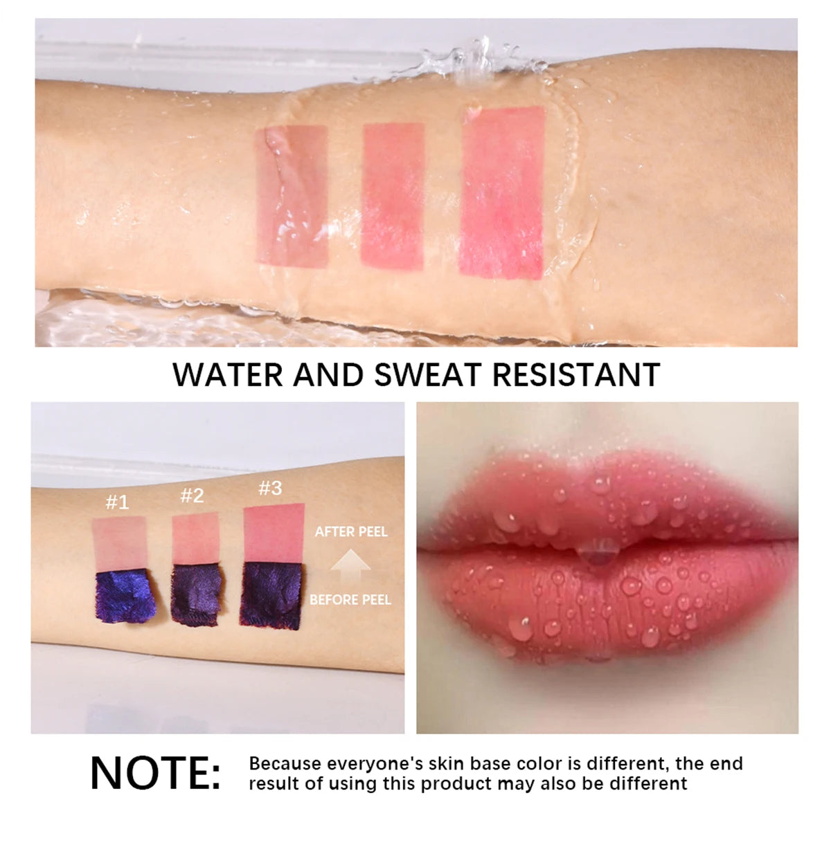 Lip Gloss Peel And Stick