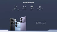 Global Version POCO M6 Pro Helio G99 Ultra 120Hz Flow AMOLED DotDisplay 67W turbo charging 64MP Triple Camera with OIS