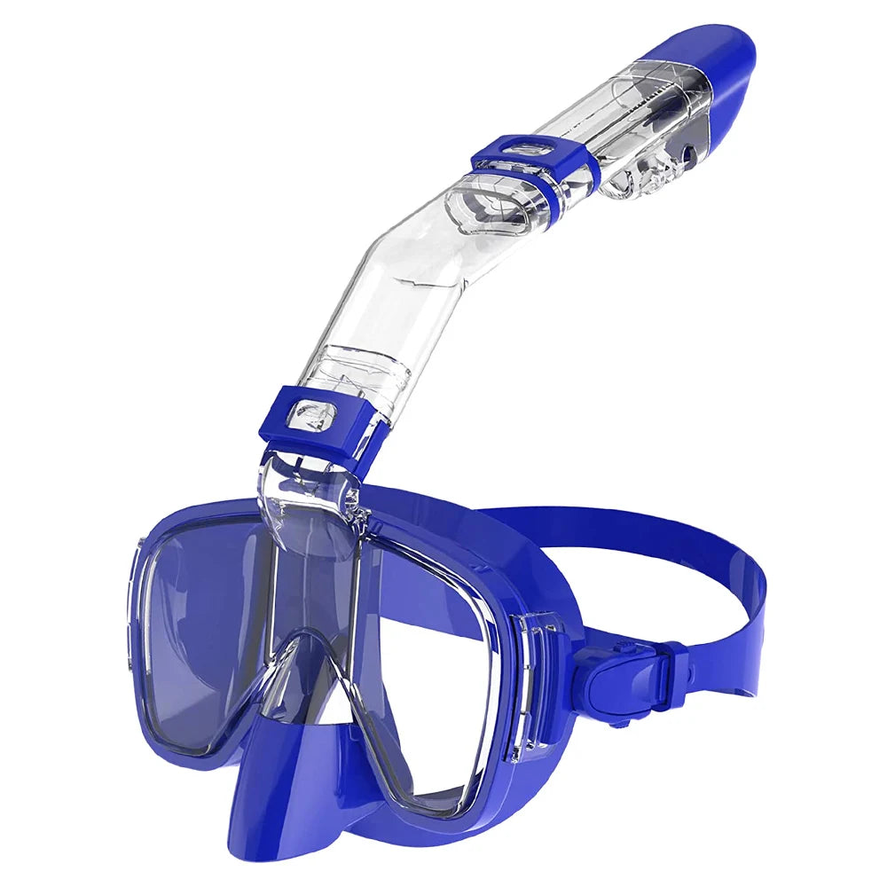 Diving Masks Foldable Anti-Fog Snorkel