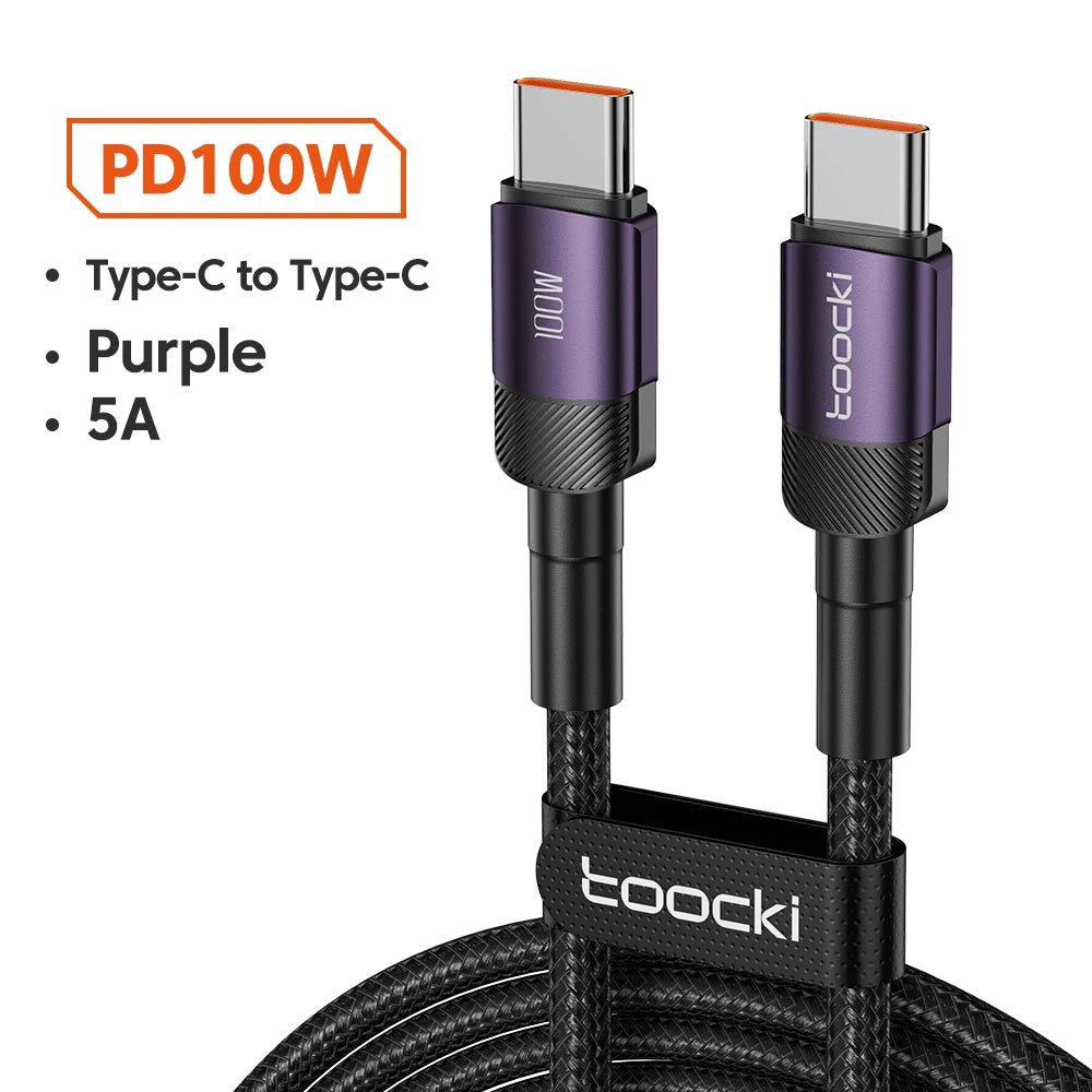 Fast Charging Type C to Type C for iPhone