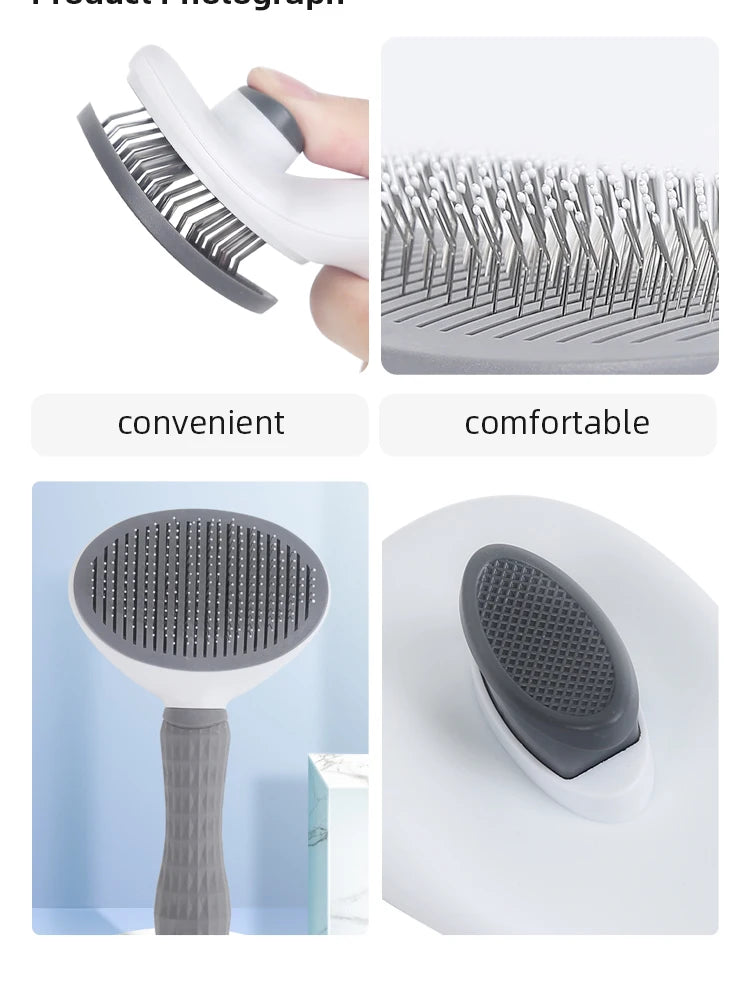 Pet Comb Automatic Hair Removal