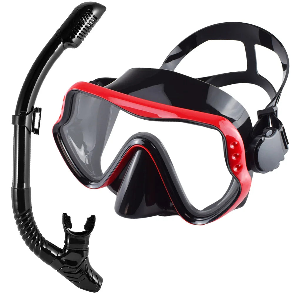 Dry Snorkel Set Diving Mask For Adults