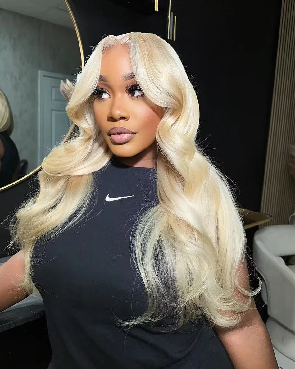 Frontal Human Hair Wigs 613 Bob Wig
