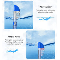 Diving Masks Foldable Anti-Fog Snorkel
