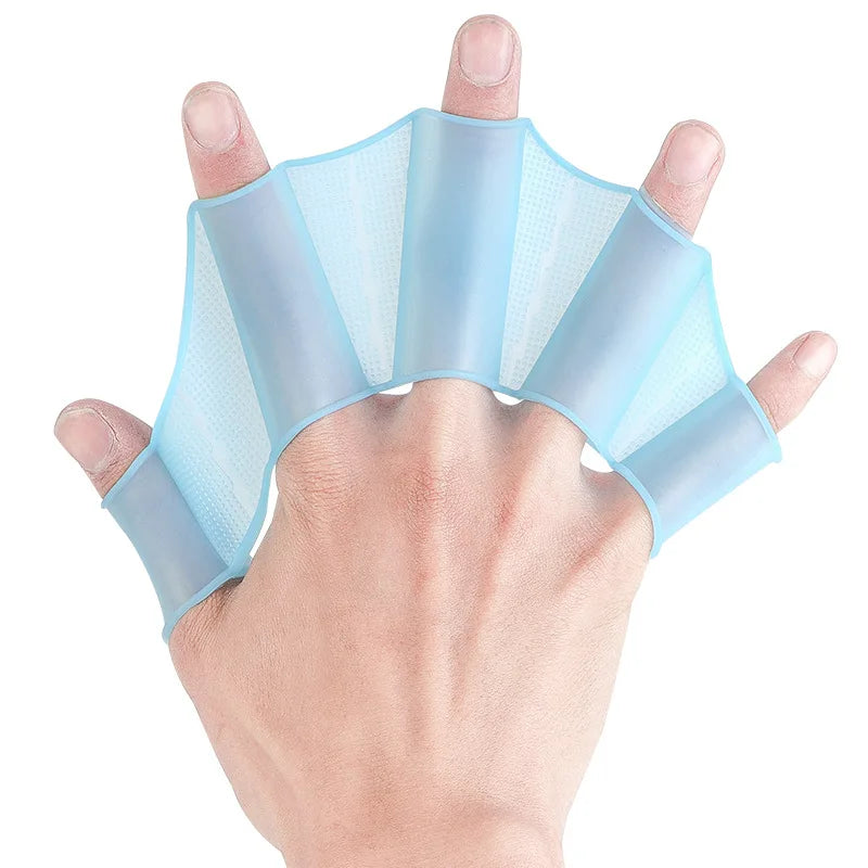 Swimmer's Flippers Silicone Fingers