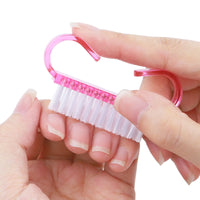 1/5/20Pcs Acrylic Nail Brush Pink Color