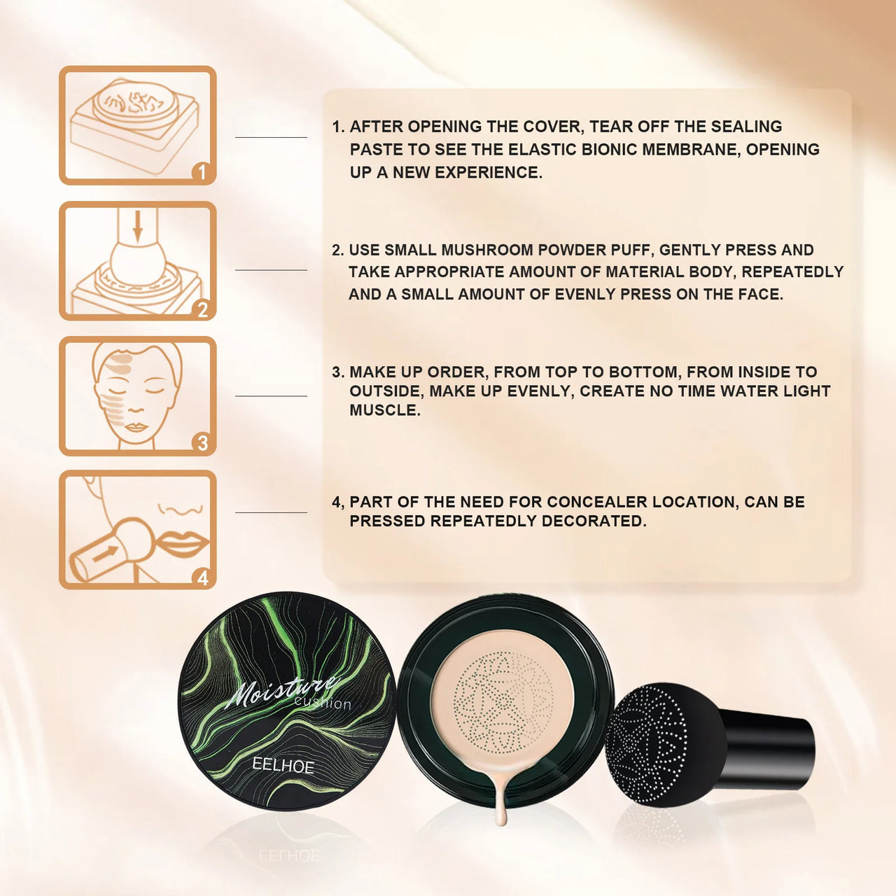 EELHOE Makeup Magic Cream Foundation