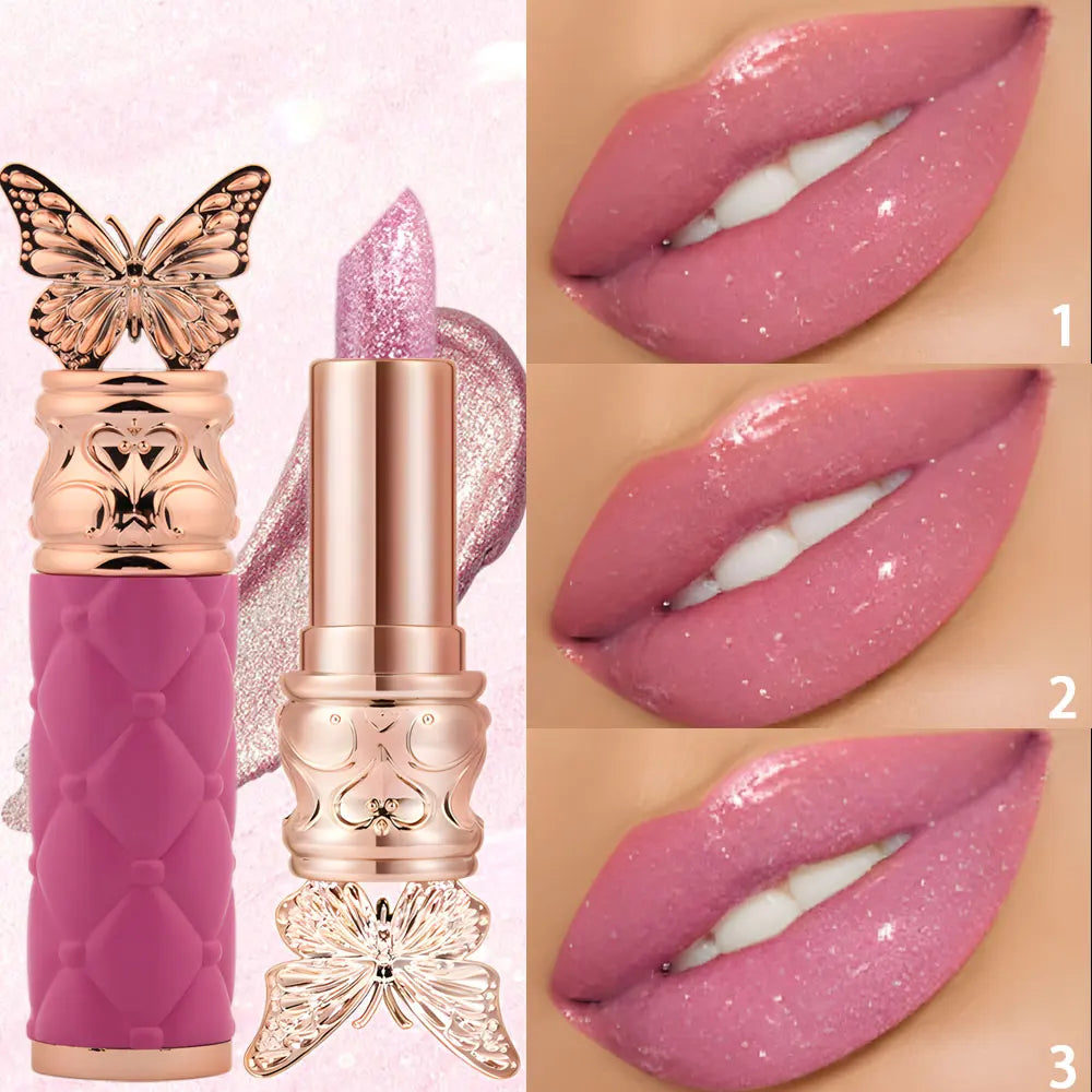 Shimmering Diamond Pearl Lipstick