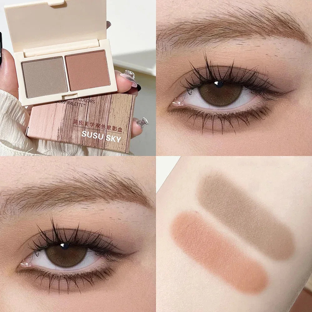 Two Color Eyeshadow Palette