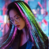 Colorful Butterfly Light Braids Wig