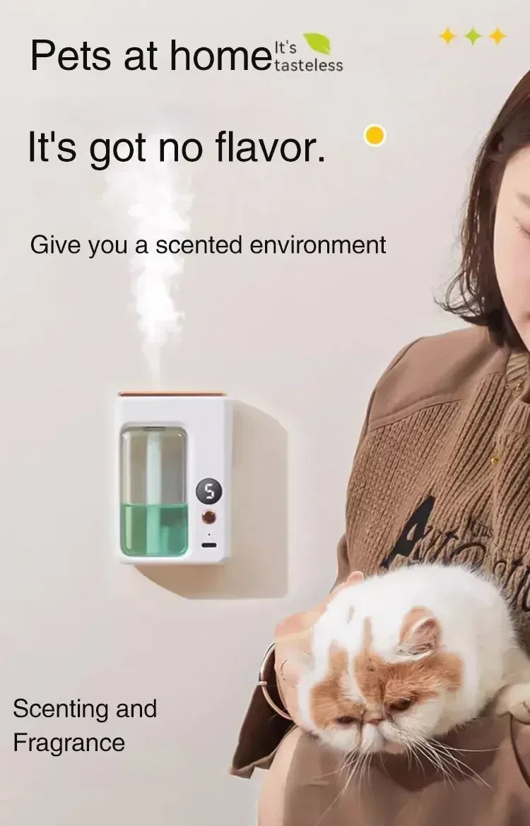 Wireless Wall Hanging Portable Automatic Fragrance