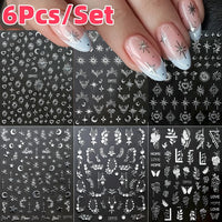 Self-Adhesive Slider Luxury Manicure Decals