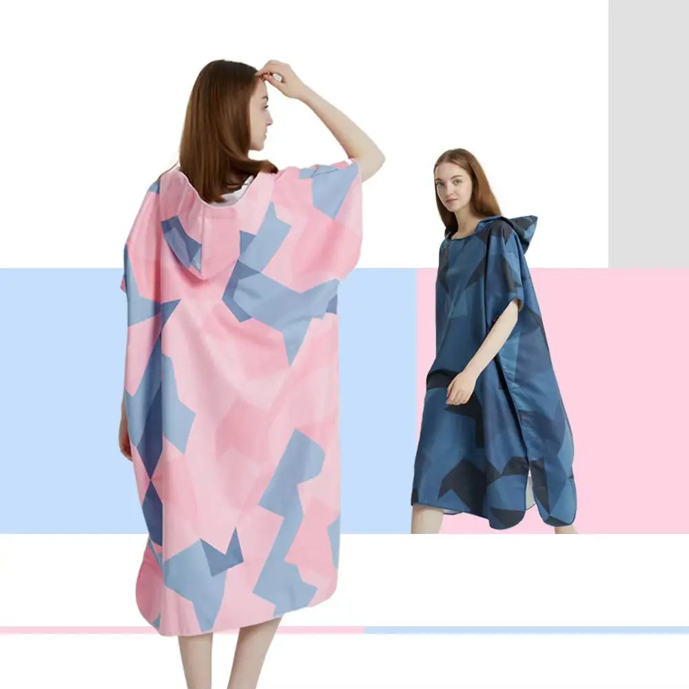 Towel Hoodie Microfiber Beach Robe