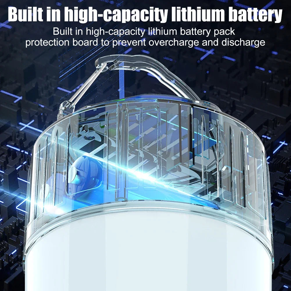Solar Camping Light Power Bank LED