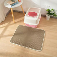 Cat Litter Mat With Gift Double Layer Waterproof