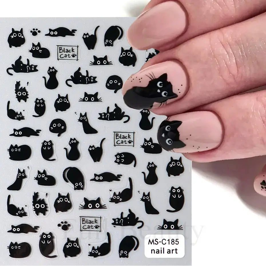 3D Self-Adhesive Nail Art Decals