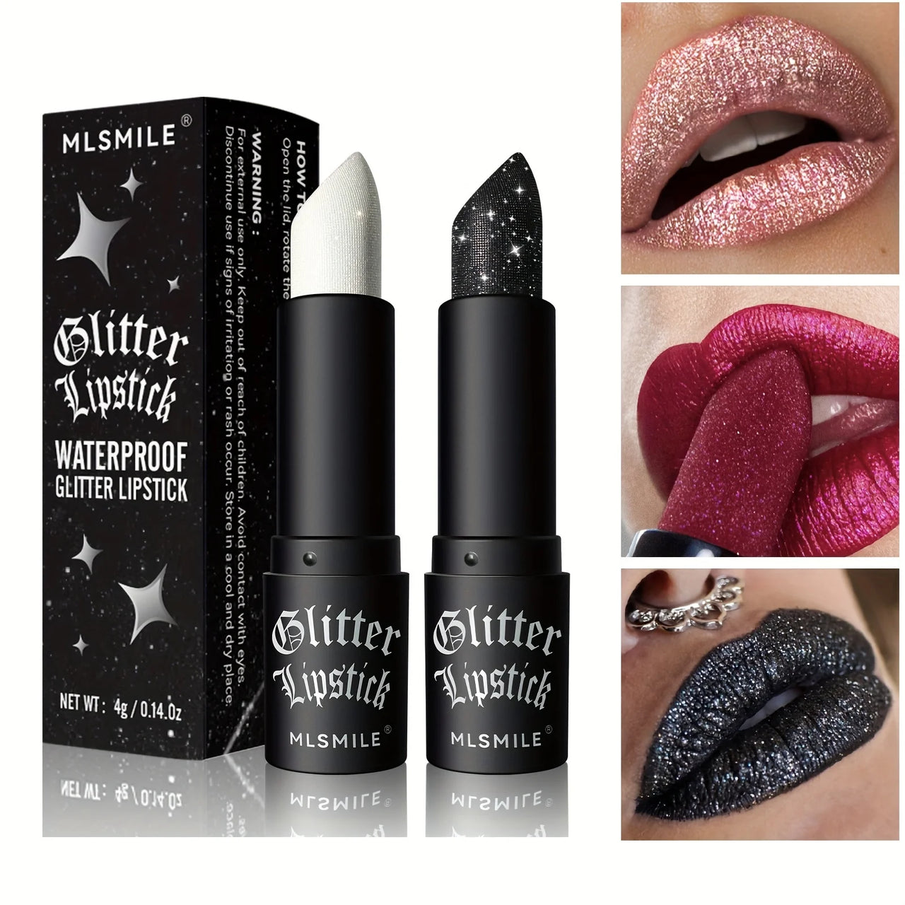 7 Colors Glitter Lipstick