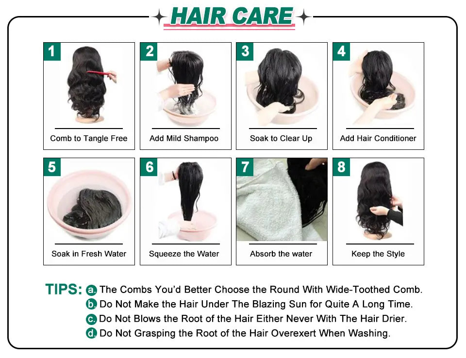 Lace Frontal Human Hair Wig Glueless