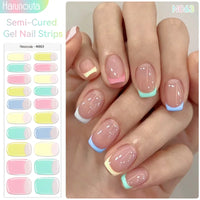Full Cover Nail Gel Sticker Wraps Manicure