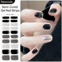 Full Cover Nail Gel Sticker Wraps Manicure