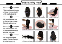 Synthetic fiber wig