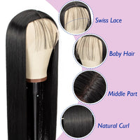 24 Inch Straight Lace