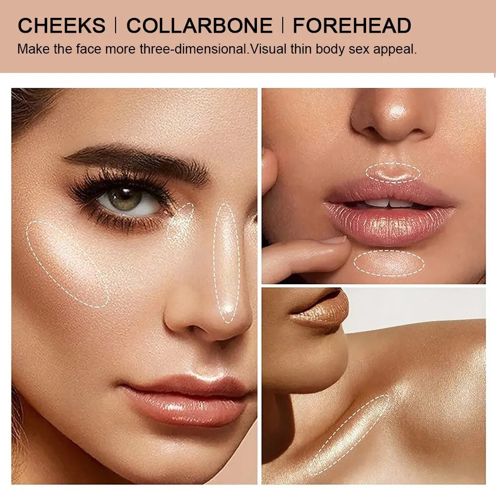 2pcs Highlighter Stick Makeup