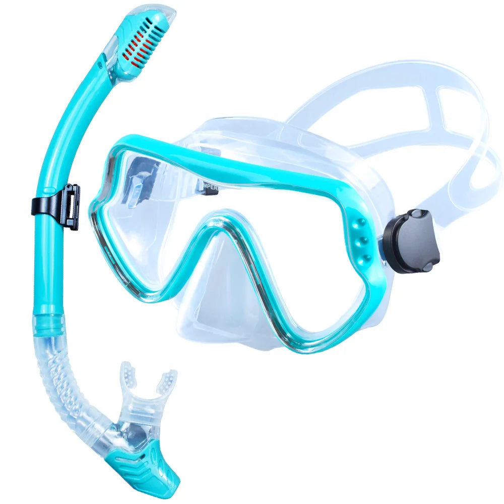 Dry Snorkel Set Diving Mask For Adults