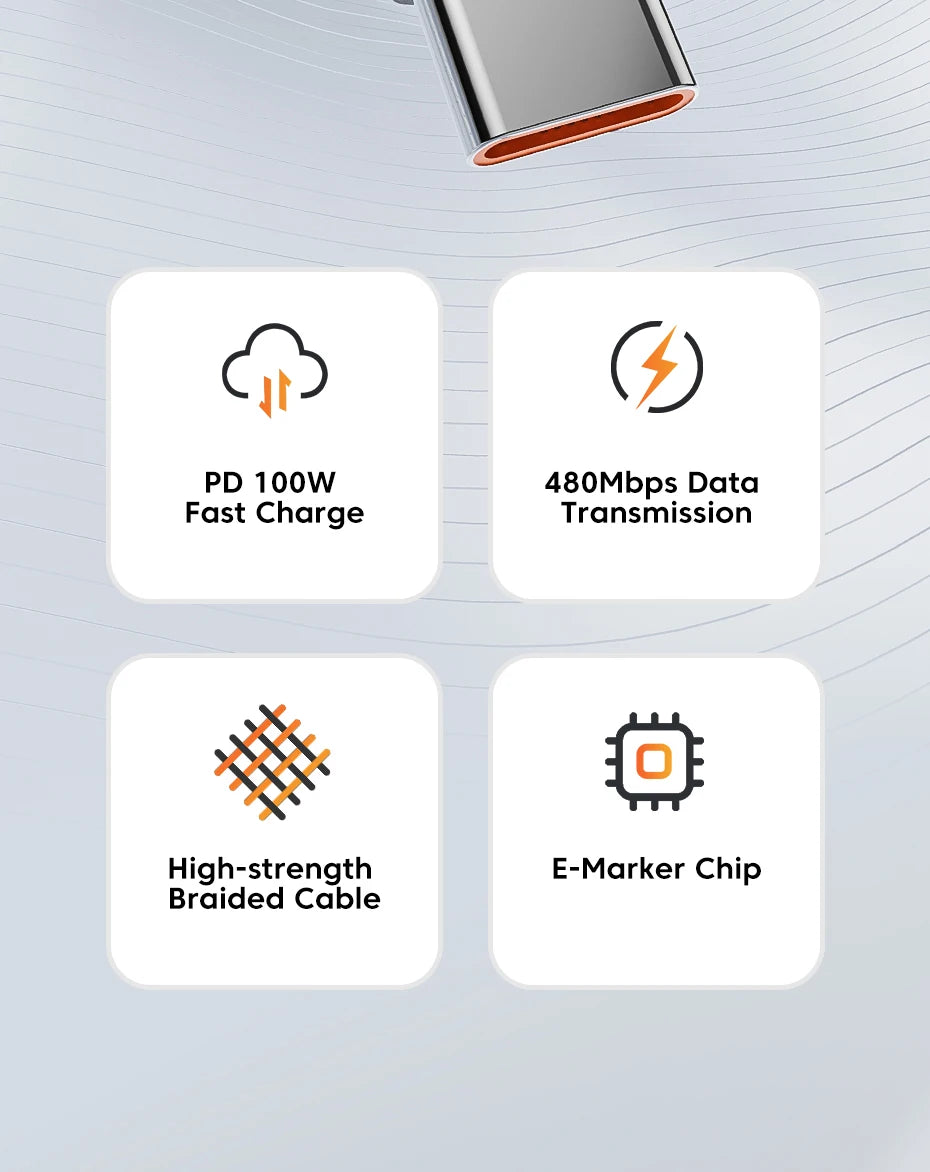 Fast Charging Type C to Type C for iPhone