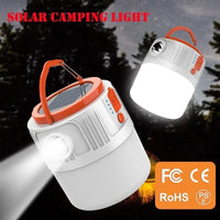 Solar Camping Light Power Bank LED