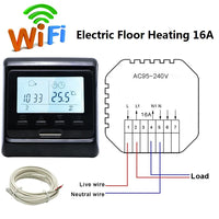 WiFi Thermostat Electric Heating Warm Floor Temperature Controller