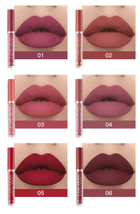 Set of 6 NonStick Cup Liquid lipstick
