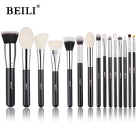 Black Premium Goat Hair Makeup Brush