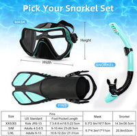 Snorkel Diving Mask