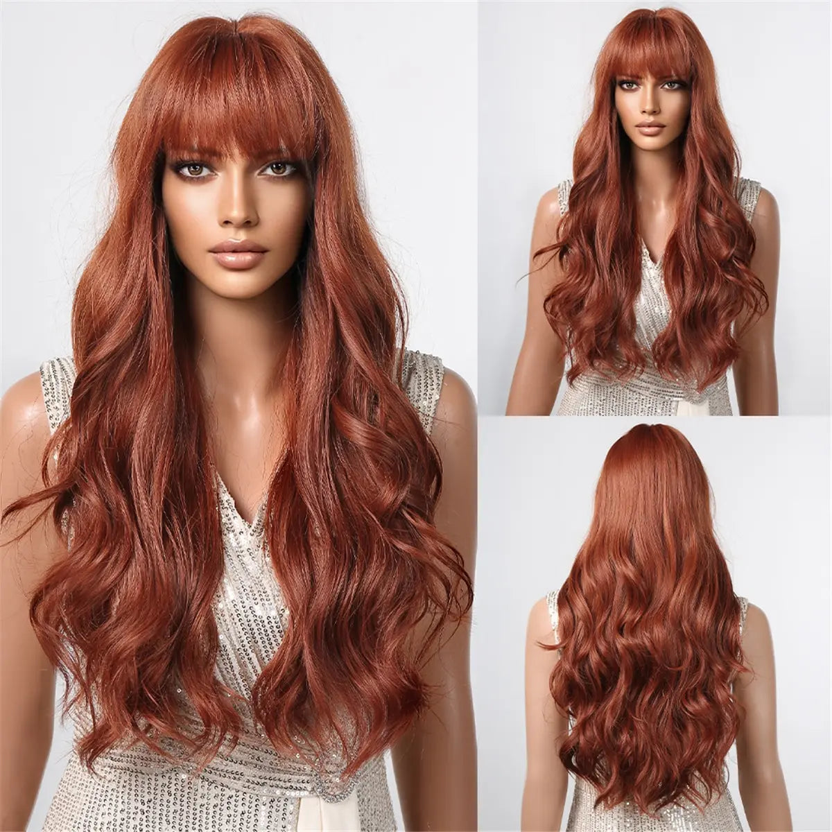 Brown Wavy Wig