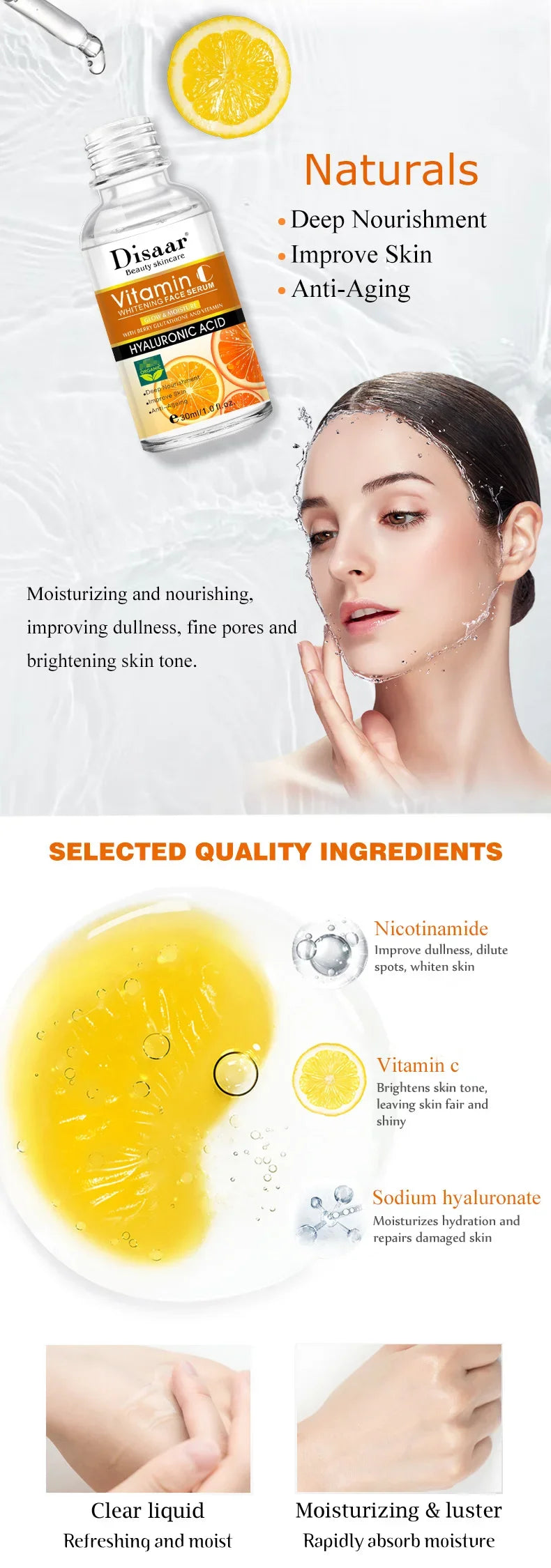 Disaar Vitamin C 30ml Face Serum