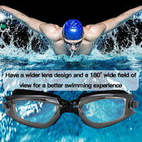 Swimming Goggles One-piece Earplugs