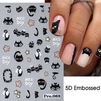 3D Self-Adhesive Nail Art Decals