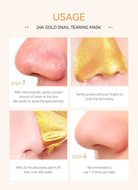 Gold Sakura Peeling Face Mask Anti Wrinkle