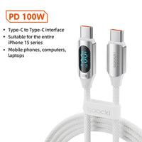 Fast Charging Charger USB C to USB C